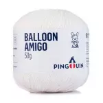 Linha Pingouin Balloon Amigo 50G Cor 0001 - Natural