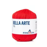 Linha Pingouin Bella Arte 100G Cor 314 Tomate