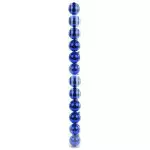 Bola Brilliant Lisa 1005 5Cm C/12 Cor Azul