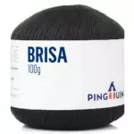 Linha Pingouin Brisa 100G Cor 100 Preto