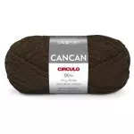 Fio Circulo Cancan 100G Cor 7358 - Marrom Escuro