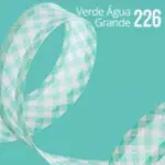 Vies Fechado Cinderela Xadrez 12Mm 20M Cor 226 Vd Agua Gde