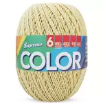 Barbante Supremo Color C/452M Cor 012 Amarelo Claro