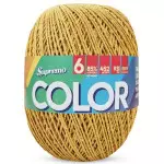 Barbante Supremo Color C/452M Cor 046 Amarelo Ouro