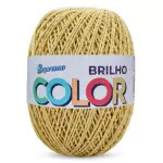 Barbante Supremo Color Brilho 452M Cor 423-2 Amarelo Canario-Ouro