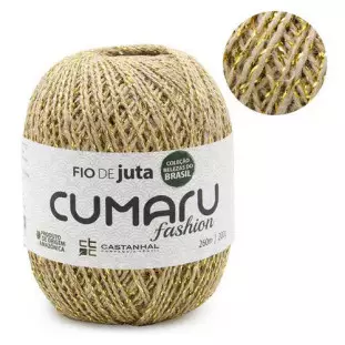 Fio Castanhal Juta Cumaru Fashion 260M Cor Ouro