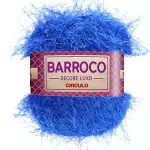 Barbante Circulo Barroco Decore Luxo180M Cor 203 Azul