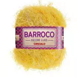 Barbante Circulo Barroco Decore Luxo180M Cor 318 Raio De Sol