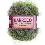 Barbante Circulo Barroco Decore Luxo180M Cor 453 Militar