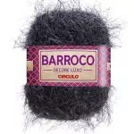 Barbante Circulo Barroco Decore Luxo180M Cor 903 Cinza Onix