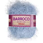 Barbante Circulo Barroco Decore Luxo180M Cor 2012 Azul Candy