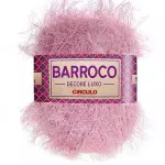 Barbante Circulo Barroco Decore Luxo180M Cor 3526 Rosa Candy