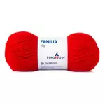 Fio Pingouin Familia 200G Cor 0314 - Tomate