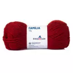 Fio Pingouin Familia 200G Cor 0315 - Vermelho