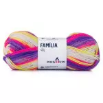 Fio Pingouin Familia 200G Cor 9142 Night Shine Mix