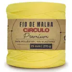 Fio Circulo Malha Premium 25Mm 140M Cor 1289 Canario