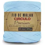 Fio Circulo Malha Premium 25Mm 140M Cor 2012 Azul Candy