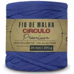 Fio Circulo Malha Premium 25Mm 140M Cor 2829 Azul Bic