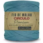 Fio Circulo Malha Premium 25Mm 140M Cor 2972 Mare Cheia