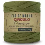 Fio Circulo Malha Premium 25Mm 140M Cor 5092 Floresta Selvagem