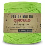 Fio Circulo Malha Premium 25Mm 140M Cor 6113 Flash Verde