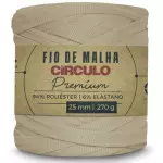 Fio Circulo Malha Premium 25Mm 140M Cor 7895 Ninho