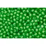 Contas Trama Acrilica Fluor 8Mm 500G Cor Verde