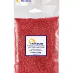 Glitter Lantecor Metalico/Opaco C/500G Cor 110 Vermelho