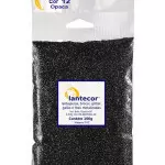 Glitter Lantecor Metalico/Opaco C/500G Cor 12 Preto