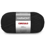 Fio Circulo Harmony 500G Cor 8990 - Preto