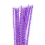 Arame Chenille Cores 0,6Mm 10F 30Cm C/10 Cor Lilas