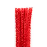 Arame Chenille Cores 0,6Mm 10F 30Cm C/10 Cor Vermelho