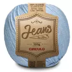 Linha Circulo Jeans 100G Cor 8740 Azul Claro