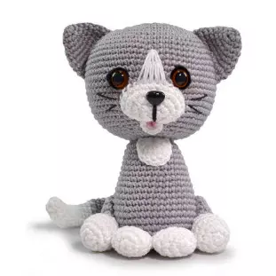 KIT CIRCULO AMIGURUMI CAES GATOS 4 PERSA