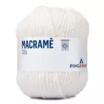 Linha Pingouin Macrame 200G Cor 002 Branco