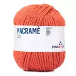 Linha Pingouin Macrame 200G Cor 1323 Papoula