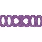 Bordado Marilda 00 Pf Liso 1,4Cm C/10M Cor 208 Lilas