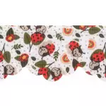 Bordado Marilda 96 Estamp 5,5Cm C/10M Cor 1130 Ladybug