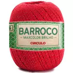 Barbante Circulo Barroco Max Bril 6 216M Cor 3501 Malagueta