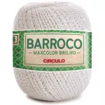 Barbante Circulo Barroco Max Bril 6 216M Cor 8001 Branco