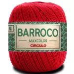 Barbante Circulo Barroco Maxcol 04 338M Cor 3402 Verm Circulo