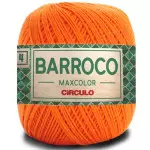 Barbante Circulo Barroco Maxcol 04 338M Cor 4456 Laranja