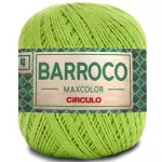 Barbante Circulo Barroco Maxcol 04 338M Cor 5203 Greenery