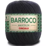 Barbante Circulo Barroco Maxcol 04 338M Cor 8990 Preto