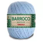 Barbante Circulo Barroco Maxcol 06 452M Cor 2012 Azul Candy