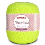 Linha Circulo Monalisa 100G Cor 780 Amarelo Neon