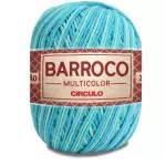 Barbante Circulo Barroco Mult4/6 452M Cor 9397 Tiffany