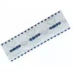 Galao Marwan Mw 608 25Mm Borboleta 10M Cor 010 Azul Bebe