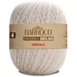 Barbante Circulo Barroco Nt Bril 4 1150M Cor C/ Fio Prata