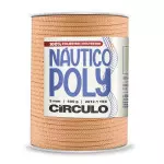 Fio Circulo Nautico Poly 5Mm 500G C/182M Cor 4224 - Peach Fuzz